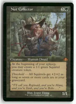 Nut Collector (Retro Frame) 347 Dominaria Remastered Magic: The Gathering LP - Image 1