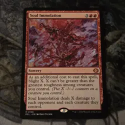 Soul Immolation Lorwyn Eclipsed Regular - Image 1