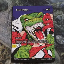 Beast Within (Borderless) Marvel Universe Eternal-Legal Regular - Image 1