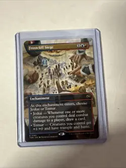 MTG Frostcliff Siege (Borderless) Tarkir: Dragonstorm Regular - Image 1