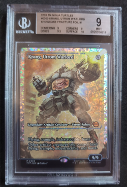 TMNT Krang, Utrom Warlord Foil Legendary Artifact Creature 9/9 Fracture foil - Image 1