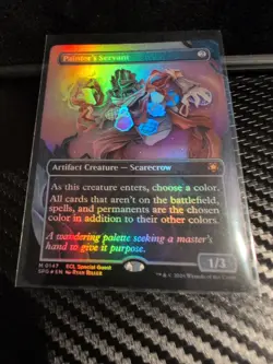 Painter's Servant (Borderless) Special Guests Foil - Image 1
