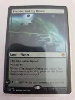 mtg, Evendo, Waking Haven Edge of Eternities Regular NM - Image 1