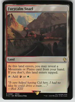 Furycalm Snarl Rare Commander: FINAL FANTASY 397 MTG Near Mint - Image 1