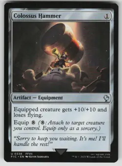 Colossus Hammer Uncommon Commander: FINAL FANTASY 338 MTG Near Mint - Image 1