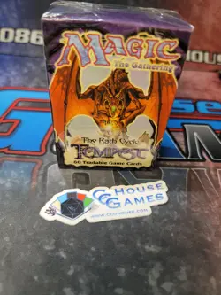 1997 Magic the Gathering Tempest Starter Deck Sealed MTG *KCK* - Image 1