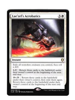 Commander Legends: Battle for Baldur's Gate #30 Lae'zel's Acrobatics - Image 1