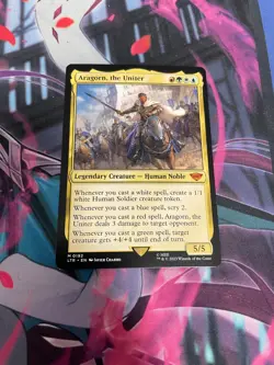 MTG - ARAGORN THE UNITER - MYTHIC - LTR - NM - Image 1