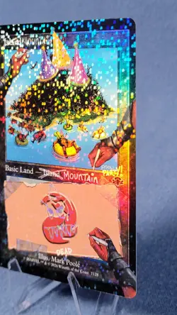 Mountain (IslandU) Secret Lair Deadpool Drop (Pool Party Confetti Foil) 🔮 C - Image 4