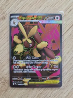 Pokemon Phantasmal Flames PFL EN Mega Lopunny EX - 115/094 Ultra Rare NM - Image 1