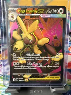 Mega Lopunny ex 115/094 - Phantasmal Flames Ultra Rare Pokemon TCG - NM Card - Image 1