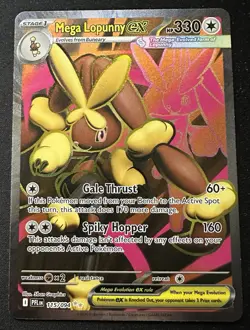 Mega Lopunny EX 115/094 Phantasmal Flames Full Art Pokemon TCG NM - Image 1