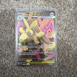 Pokemon TCG Mega Lopunny EX 115/094 Full Art Illustration Phantasmal Flames - Image 1