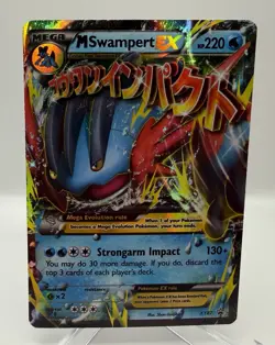 M Swampert EX Holo XY Promos XY87 NM/LP Pokemon TCG - Image 1