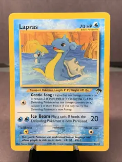 Pokemon TCG Lapras 12/18 Southern Islands Promo 2001 WOTC VTG - Image 2