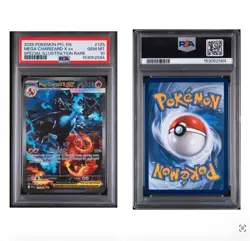 Pokemon Mega Charizard X ex 125/094 Phantasmal Flames PSA 10 Holo English - Image 1