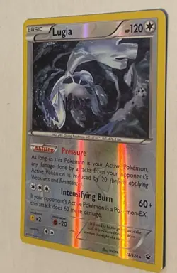 Pokemon TCG Lugia Fates Collide 78/124 Reverse Holo Rare Basic 120 HP English - Image 4