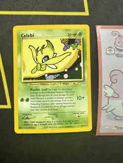 Pokemon Card Celebi 16/64 Non-Holo Rare Neo Revelation 054💎NM LP +💎 - Image 1