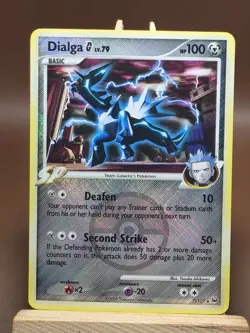 MP Dialga [G] - 7/127 - Crosshatch Holo Pokemon League Cyrus Season - Image 1