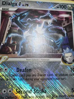 MP Dialga [G] - 7/127 - Crosshatch Holo Pokemon League Cyrus Season - Image 5