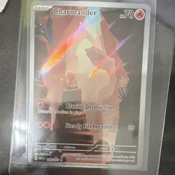 Pokemon Charmander 168/165 Sv Scarlet & Violet 151 Rare Holo 70 HP - Image 1