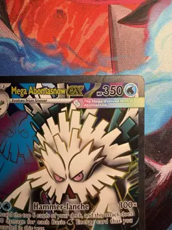 Pokemon Mega Abomasnow EX 157/132 Me01: Mega Evolution Ultra Rare Holo 350 HP - Image 2