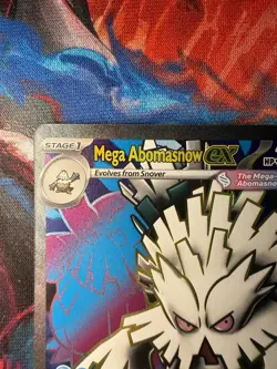 Pokemon Mega Abomasnow EX 157/132 Me01: Mega Evolution Ultra Rare Holo 350 HP - Image 5