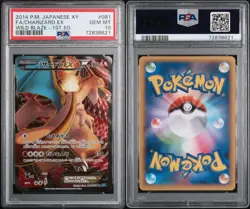 Pokemon Charizard EX XY Wild Blaze 1st Edition Japanese Full Art #081 PSA 10 - Image 3