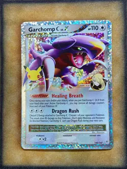 Pokemon Garchomp C LV. X 145/147 Celebrations Classic Collection Holo NM - Image 1