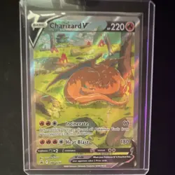 The Pokemon Company Charizard V Promo Full Art Holo SWSH260 220 HP Incinerate H… - Image 1