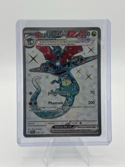 Pokemon Dragapult EX Ultra Rare Full Art Holo 200/167 Twilight Masquerade 320 HP - Image 1