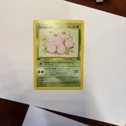 Pokemon TCG Exeggcute #52/64 1st Edition Jungle Set Unlimited WOTC LP - Image 2