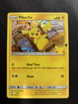 Pokemon TCG - McDonald's 25th Anniversary - Pikachu 25/25 - Holo - Near Mint - Image 1
