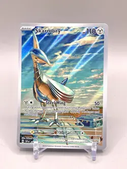 Skarmory 209/191 Sv08: Surging Sparks Illustration Rare Pokemon TCG NM English - Image 1