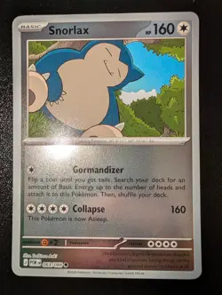 Snorlax 063/088 Common Perfect Order Pokemon Reverse Holo Near Mint - Image 1