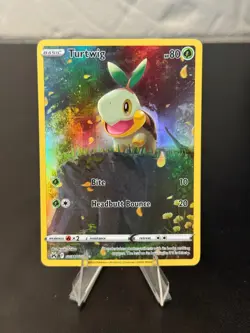 Turtwig GG31/GG70 Crown Zenith: Galarian Gallery Illustration Rare Pokemon NM - Image 1