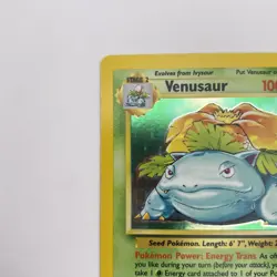 Venusaur 15/102 Unlimited Base Set Holo NM WOTC Pokemon TCG Vintage Single - Image 4