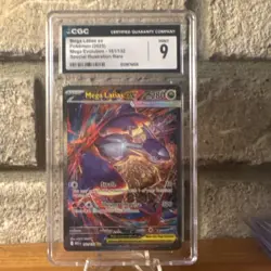 Pokemon TCG Mega Latias ex 181/132 Me01 Special Illustration Rare Holo CGC 9 - Image 1
