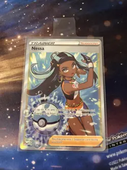Pokemon TCG Nessa Lost Origin Trainer Gallery Ultra Rare Card TG27/TG30 - Image 1