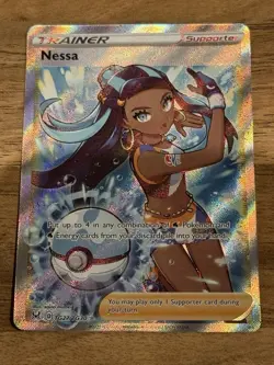 Pokemon TCG Nessa Lost Origin Trainer Gallery Ultra Rare Card TG27/TG30 - Image 1