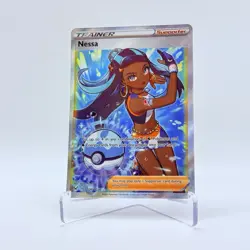 Pokemon TCG Nessa TG27/TG30 Lost Origin Trainer Gallery Full Art Ultra Rare [NM] - Image 4