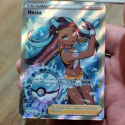 Pokemon TCG Nessa TG27/TG30 Lost Origin Trainer Gallery Full Art Ultra Rare GC - Image 3