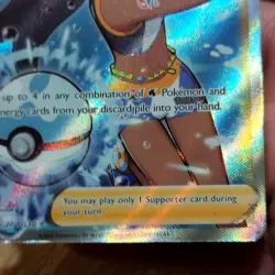 Pokemon TCG Nessa TG27/TG30 Lost Origin Trainer Gallery Full Art Ultra Rare GC - Image 4