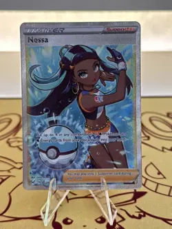 Pokemon TCG Nessa TG27/TG30 Lost Origin Trainer Gallery Full Art Ultra Rare [NM] - Image 1