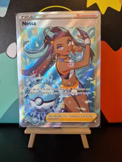 Pokemon TCG Nessa Lost Origin Trainer Gallery Ultra Rare Card TG27/TG30 - Image 1