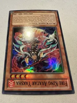 Yu-Gi-Oh! Fire King Avatar Yaksha JOTL-EN095 Super Rare Moderate Play - Image 4