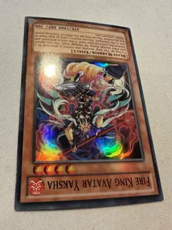Yu-Gi-Oh! Fire King Avatar Yaksha JOTL-EN095 Super Rare Moderate Play - Image 5