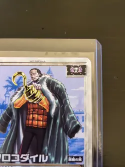 One Piece Card TCG Crocodile JF-2 Prototype Promo Japanese Bandai - Image 4
