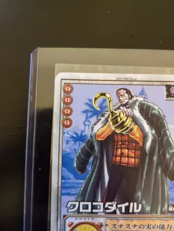One Piece Card TCG Crocodile JF-2 Prototype Promo Japanese Bandai - Image 5