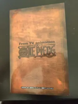 One Piece Card TCG Luffy JF-1 Prototype Promo In Folder Bandai 2002 - Image 2